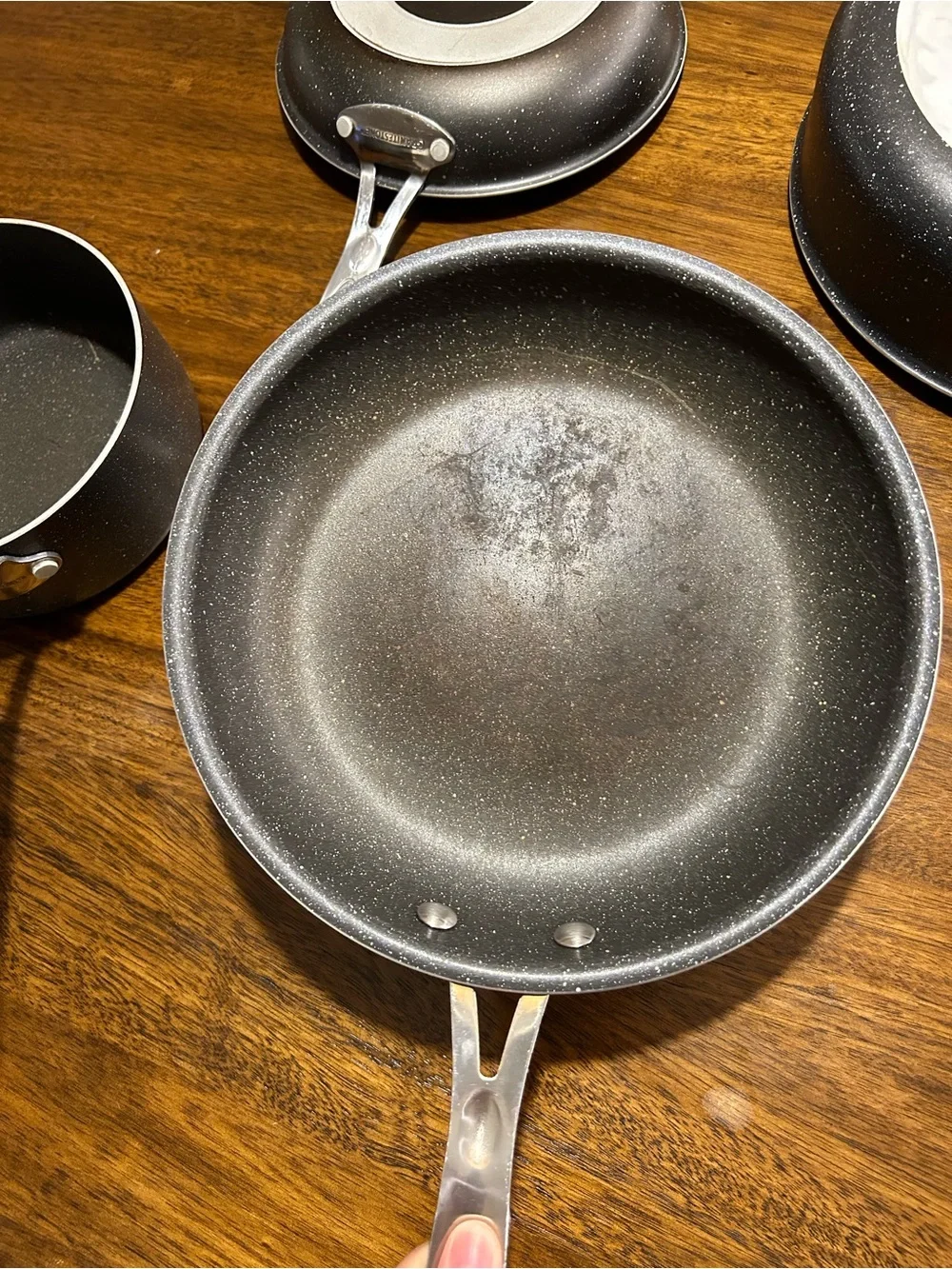 Granitestone™️ Black Cookware Set - 4 Piece with 3 Lids